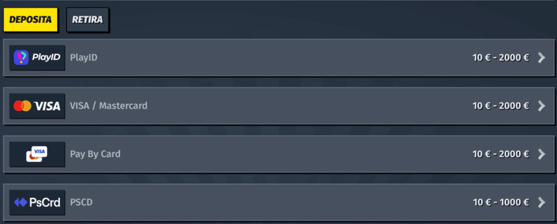 pagos en casinos sin licencia