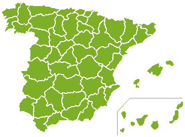 Mapa Espaa
